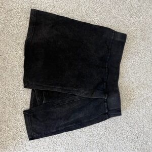 Chic Black Mini Skort